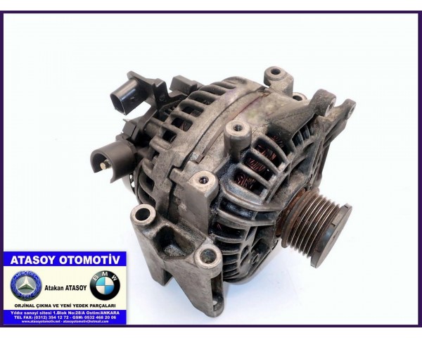 MERCEDES W211 E220CDI ŞARJ DİNAMOSU A0141540702 A0131540002 0141540702 0131540002 0124625045 0124625014 , A0121549802 0121549802 0124625019 , A0121545902 0121545902 0124625002 200A